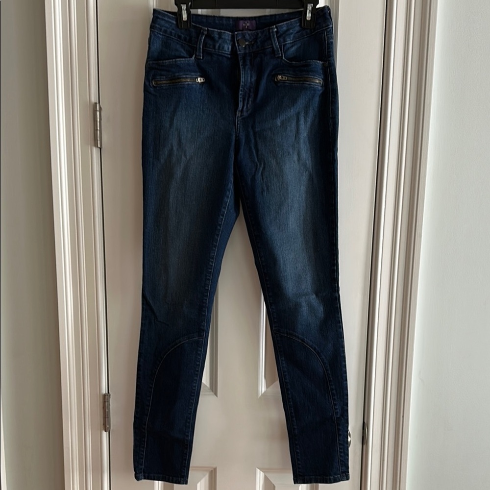 NYDJ women’s dark denim skinny jeans!